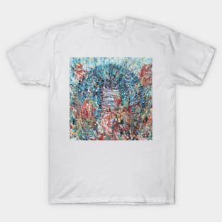 COBRA in the FLOWERS - oil painting T-Shirt